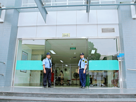 Bảo vệ công ty tòa nhà, cao ốc văn phòng